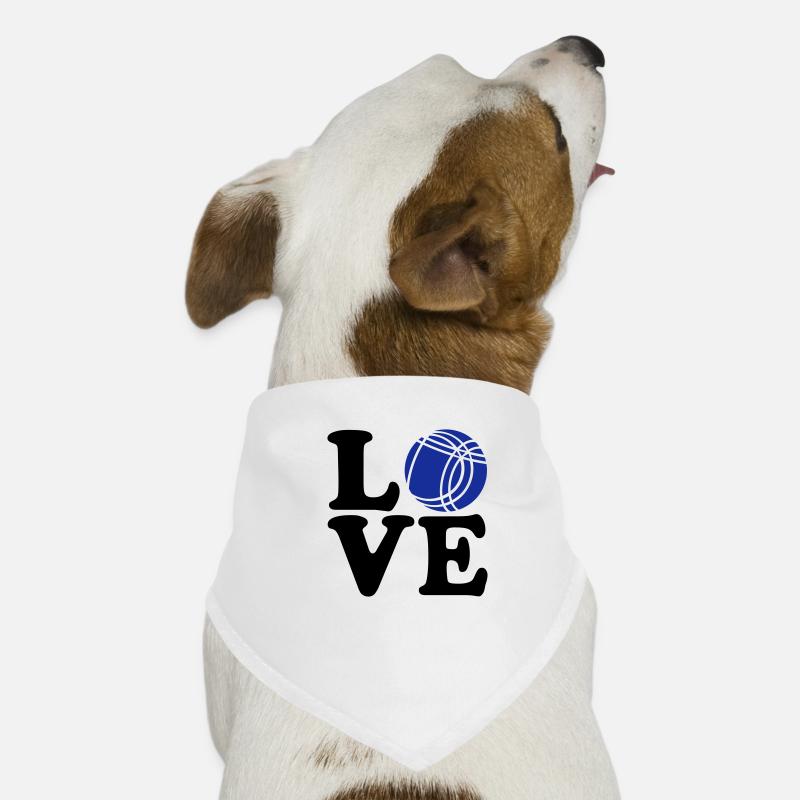 Boule - Hunde-Bandana - Weiß