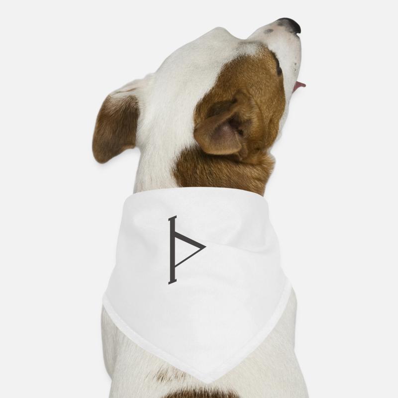 Wikinger Runen Thurisaz Hunde-Bandana