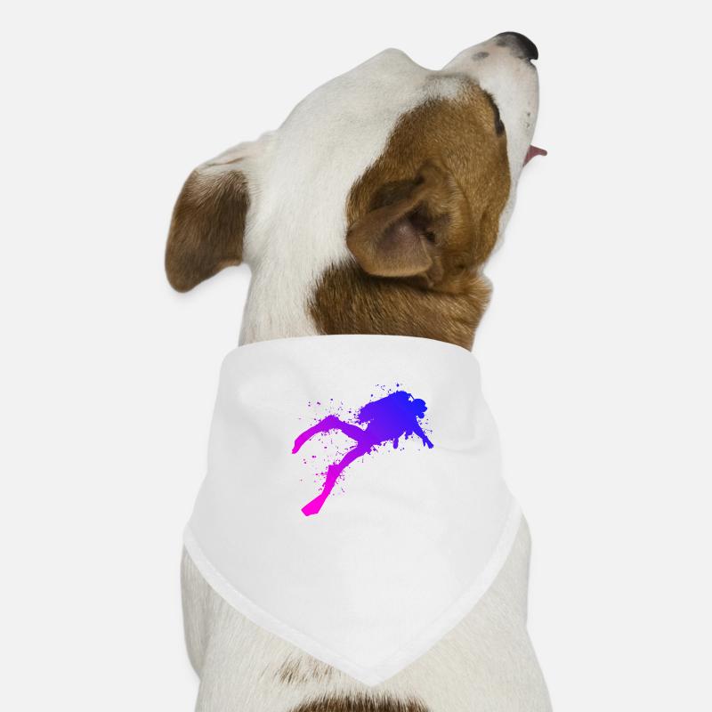 Plongée sous-marine Plongée sous-marine Hommes Plongeurs Bandana pour chien