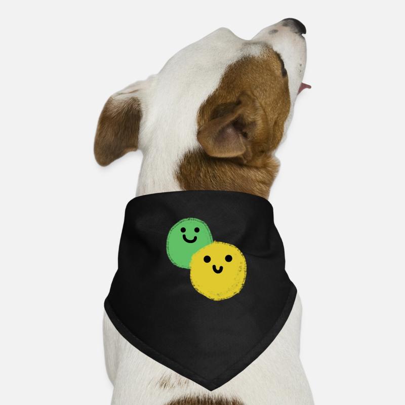 Two balls Dog Bandana