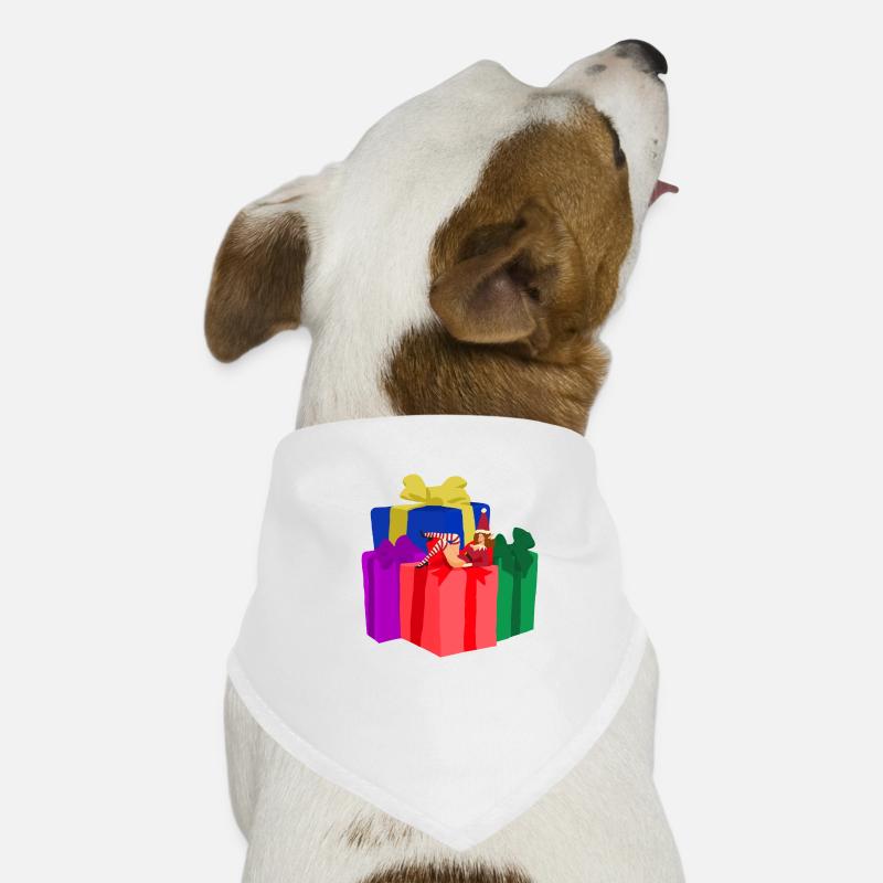 Santa's elf pinup Dog Bandana