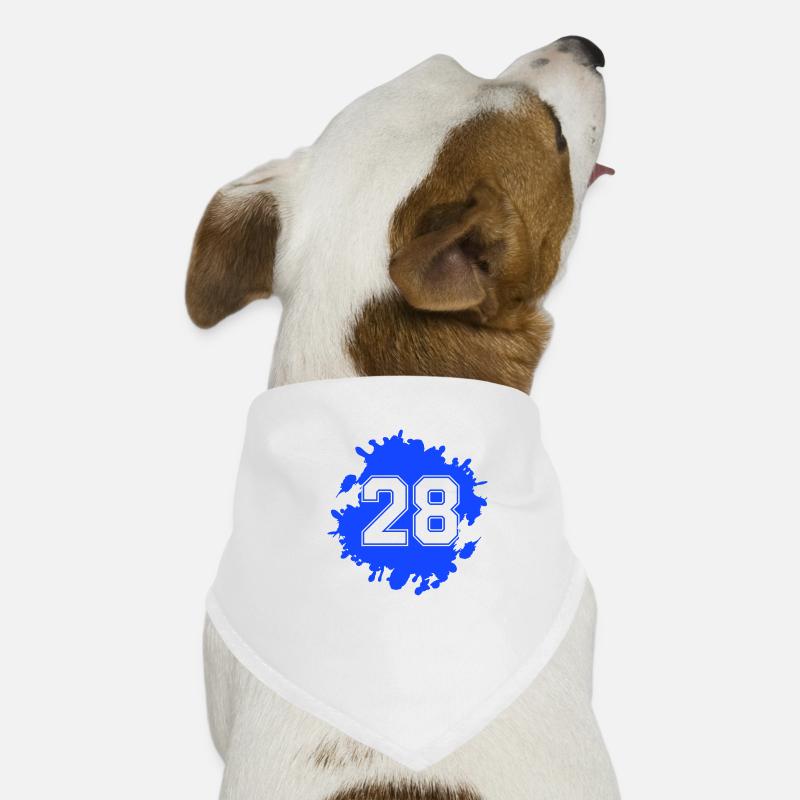 28 blobs Dog Bandana