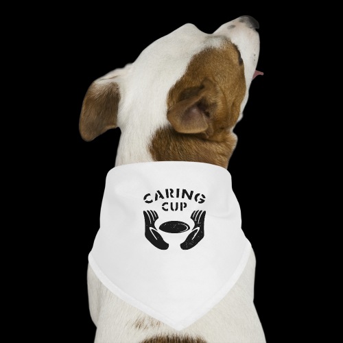 caring cup dunkelgrau - Hunde-Bandana