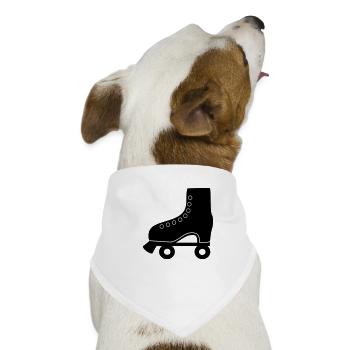 rollschuh - Hunde-Bandana - Weiß - Vorne