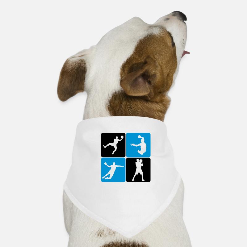 Handball Player Hunde-Bandana