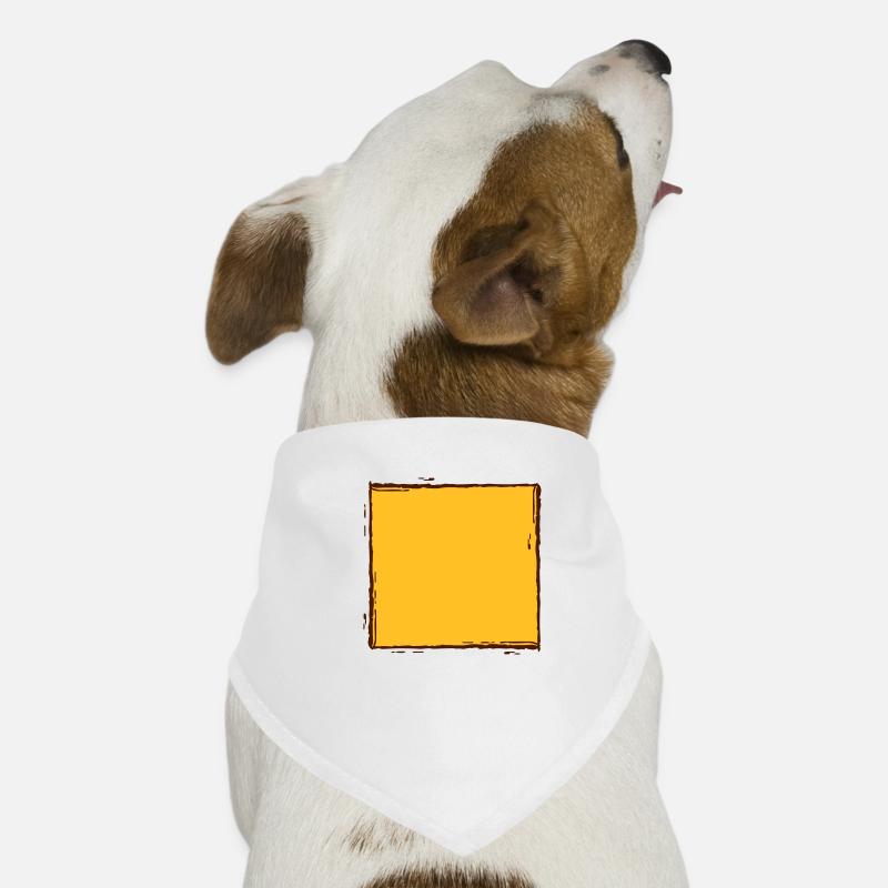 Brush frame lines Dog Bandana