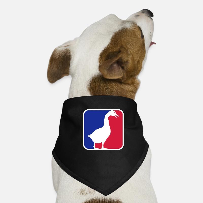 Goose red blue Dog Bandana