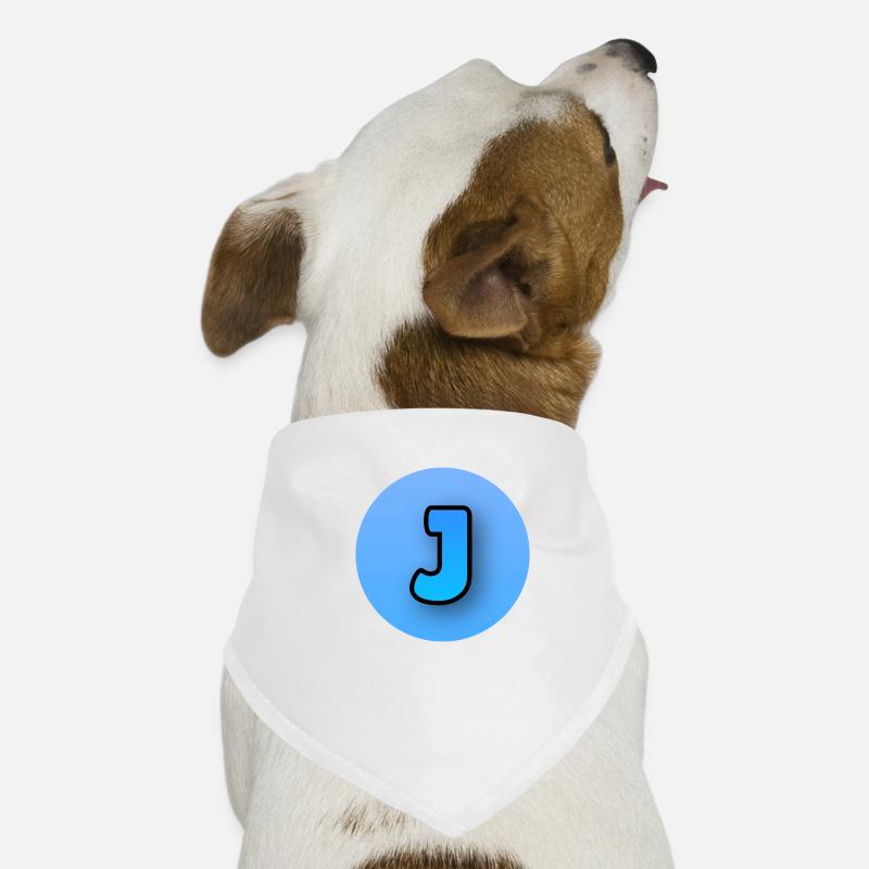 J - Design | blau Hunde-Bandana