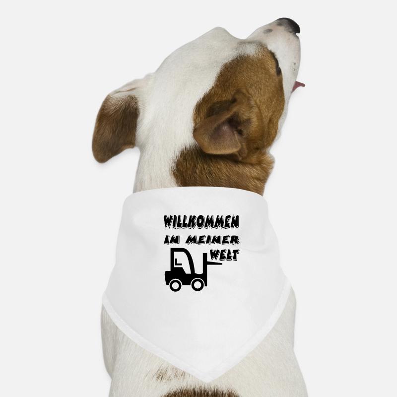 Gabelstapler Hunde-Bandana