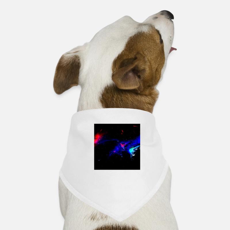 Weltraum Auto Hunde-Bandana