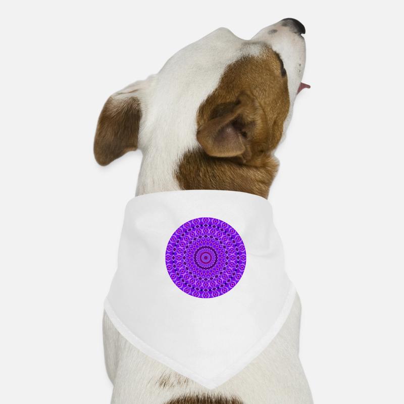cool visual circle Dog Bandana