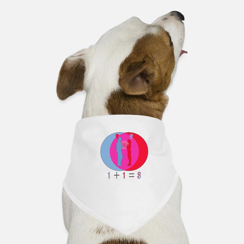 1 + 1= 3 - 1+1 energies become 3 Dog Bandana