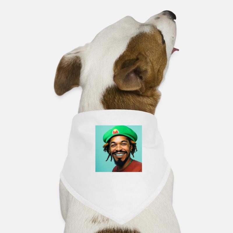 Rastafarian portrait Dog Bandana