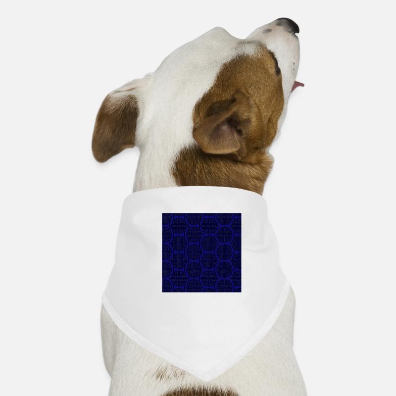 Chinesisches Muster Hunde-Bandana