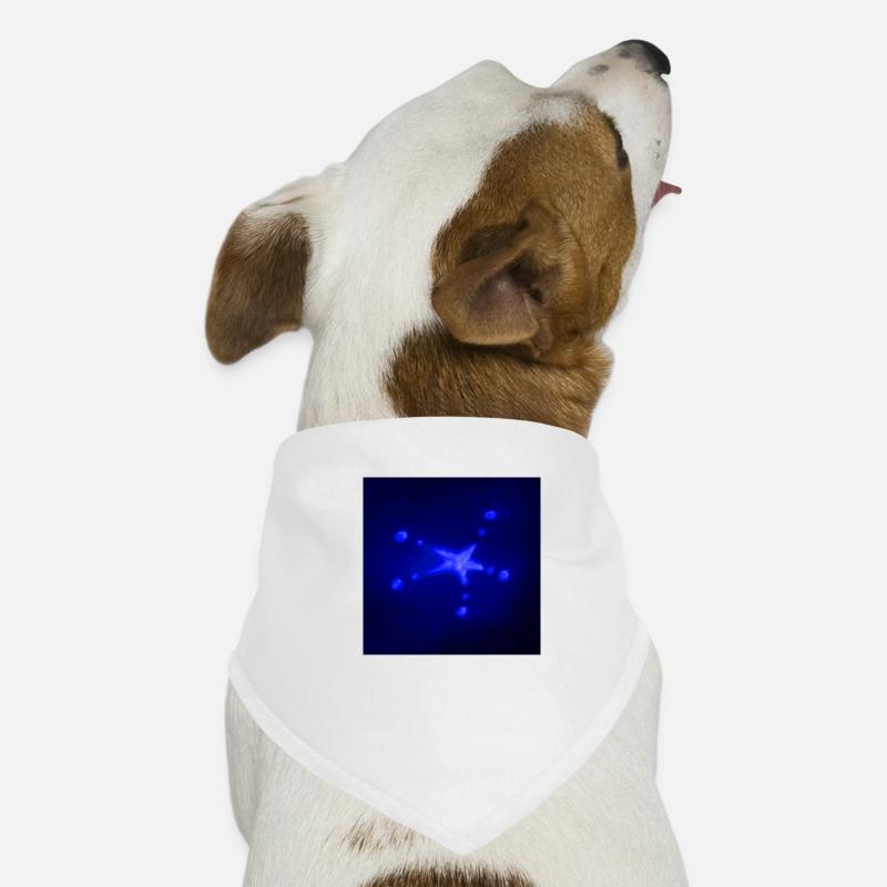 ÉTOILE BLEUE ÉLECTRIQUE Bandana pour chien