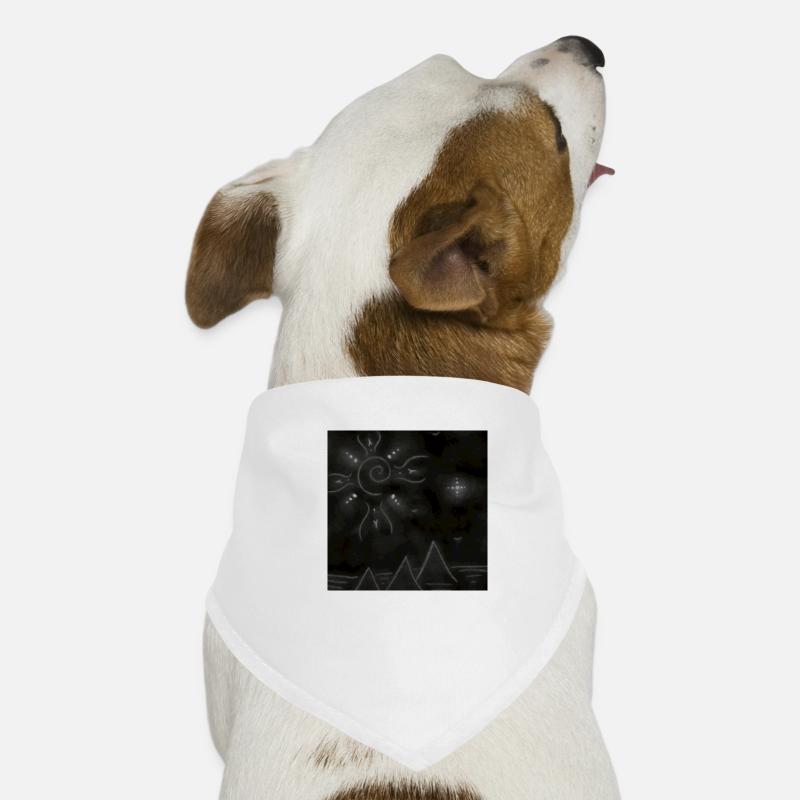INVERTED SUN AND PYRAMIDS Dog Bandana