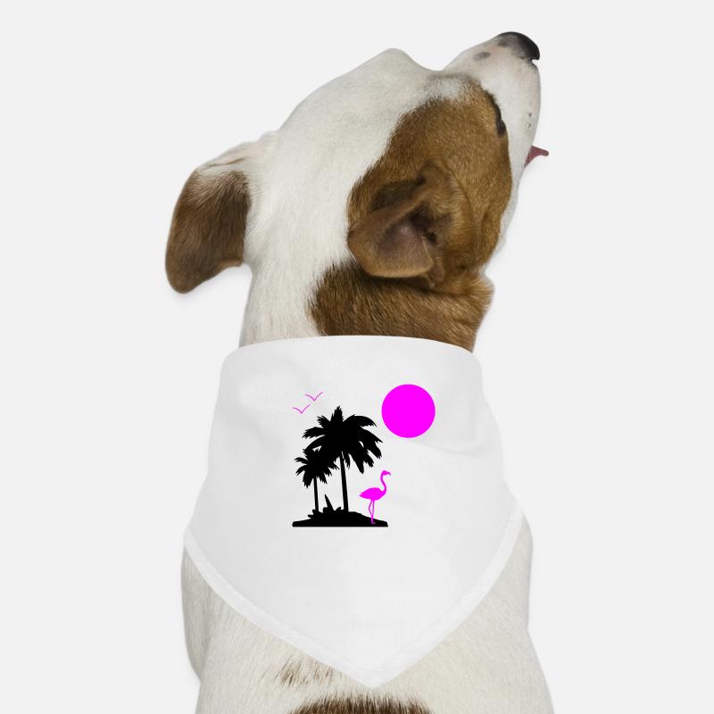Palm Paradise Dog Bandana