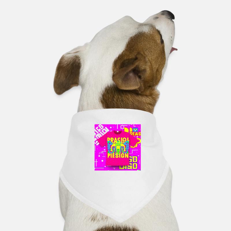 T-shirt fluo Bandana pour chien
