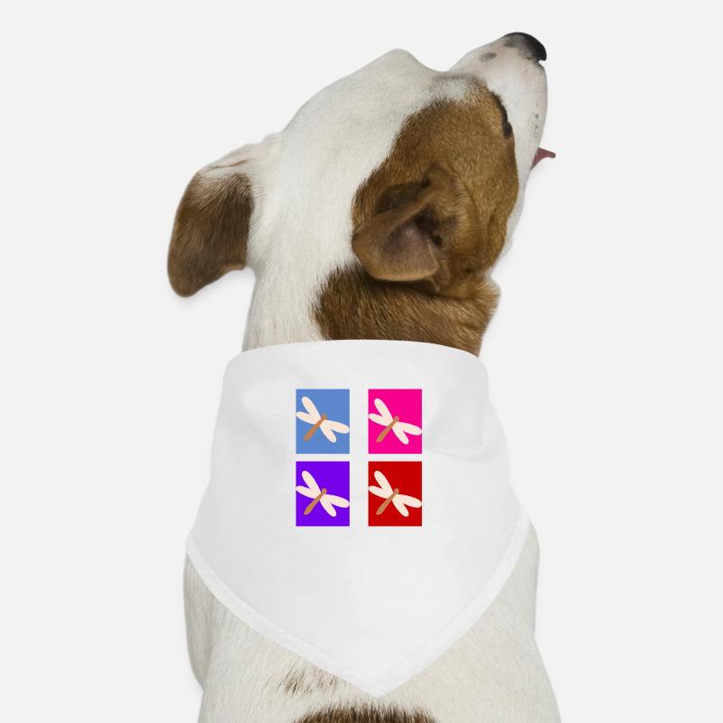 Retro-Schmetterling Hunde-Bandana