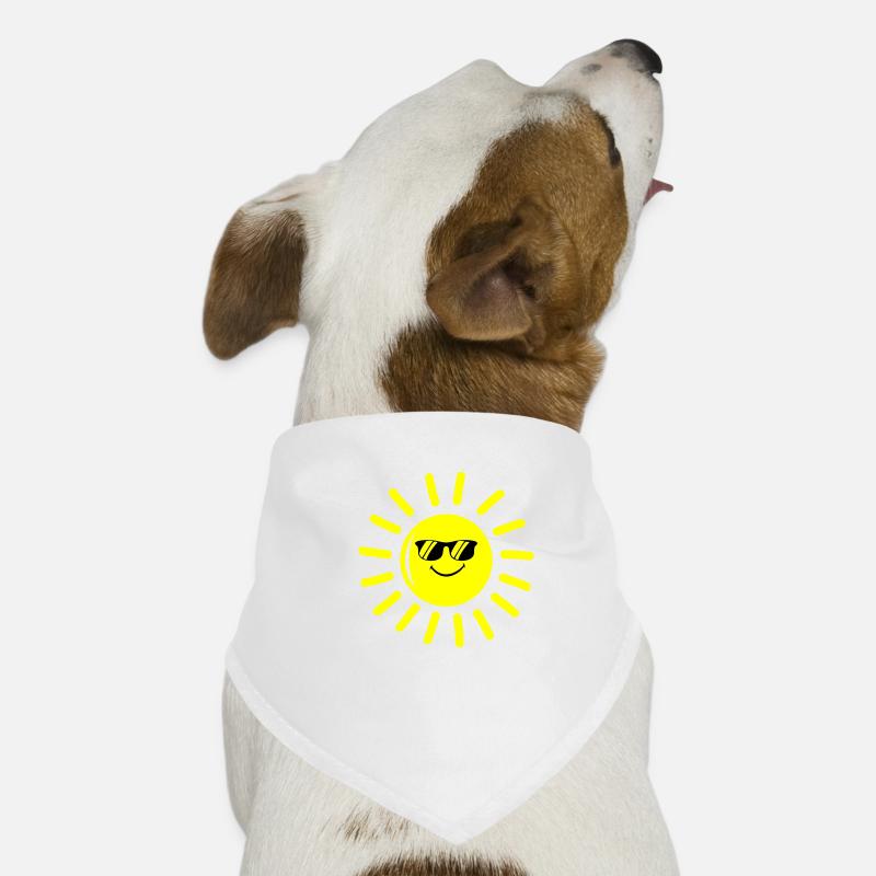 sonne cool Hunde-Bandana