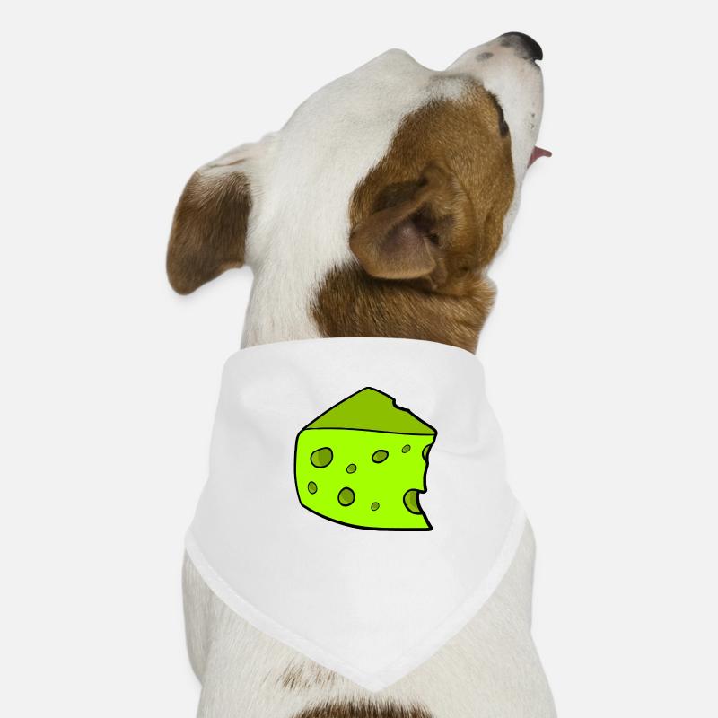 Green cheese Dog Bandana