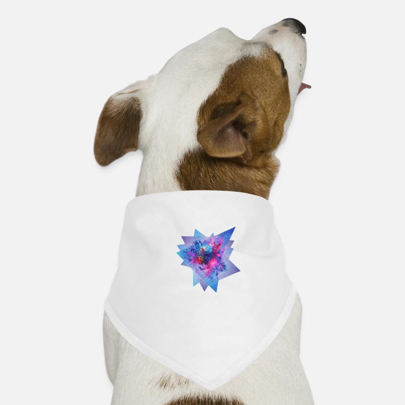 Fractal Pulse Hunde-Bandana