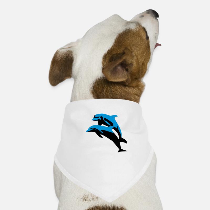 Dolphins - dauphins Bandana pour chien