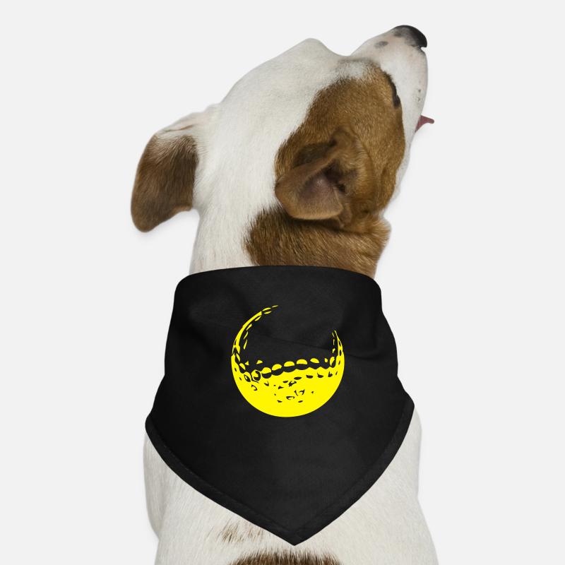 Golfball Hunde-Bandana