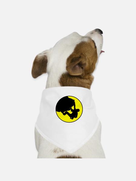 Climber - Boulder - Dog Bandana - white