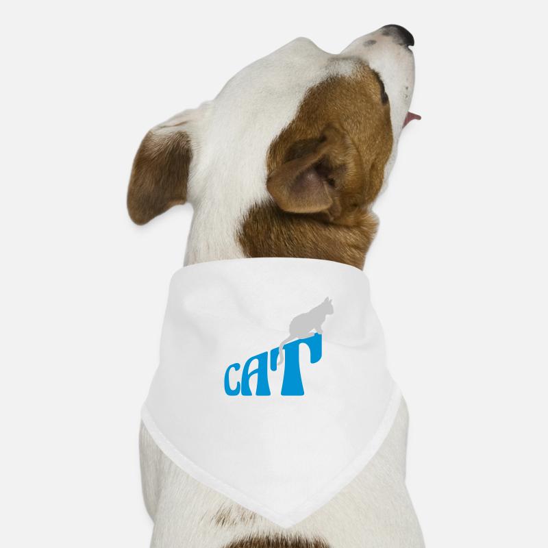 Text Cat Pet Logo Dog Bandana