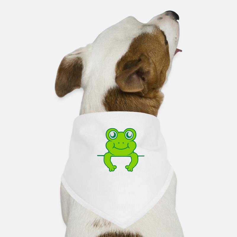 Bouclier Wall Frog Comic Bandana pour chien
