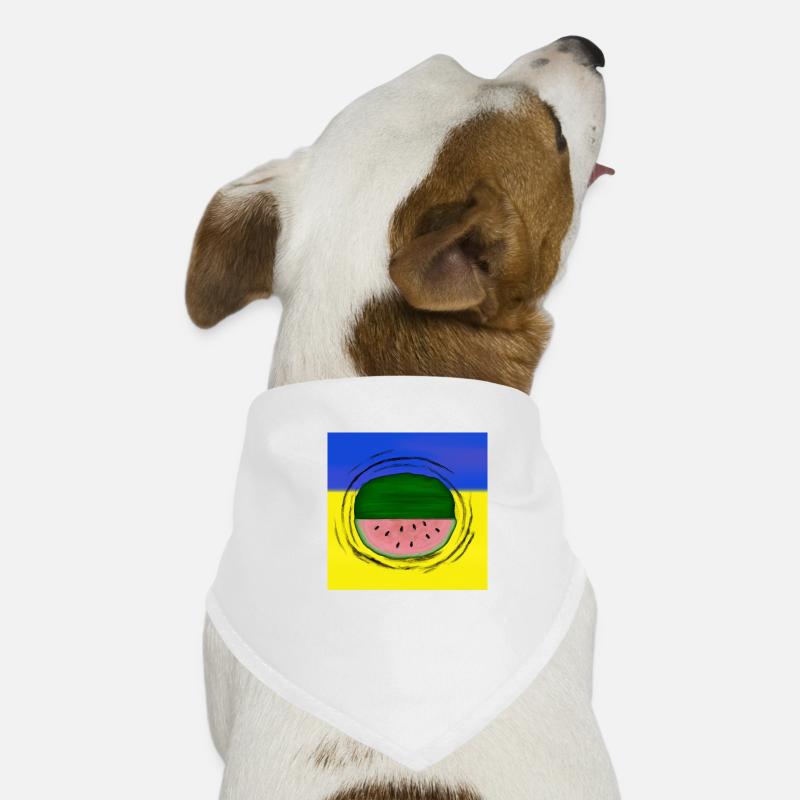 Wassermelone Ukraine Cherson Hunde-Bandana