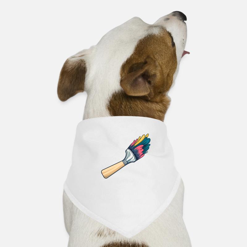 Brushes for painters Dog Bandana