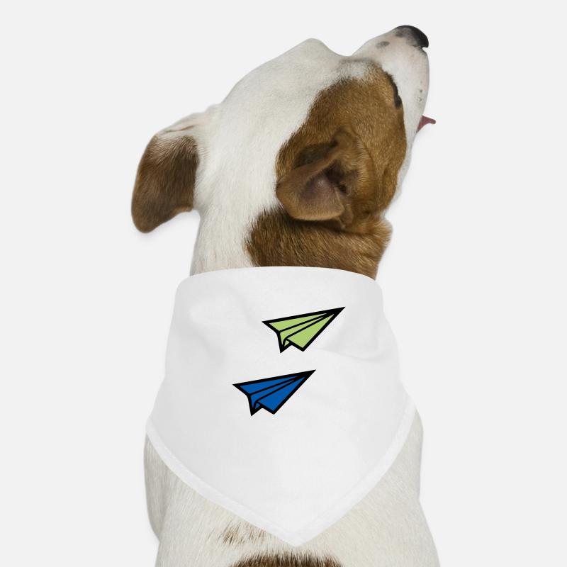 papierflieger Hunde-Bandana