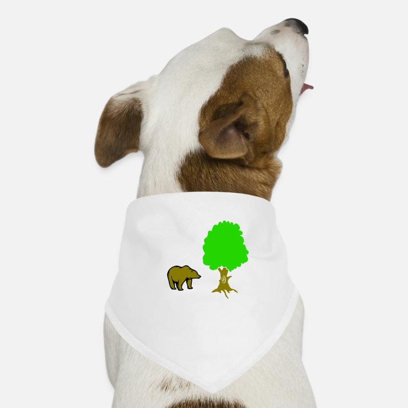 Bear Tree Dog Bandana