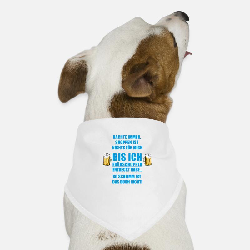 Pinte du matin Bandana pour chien