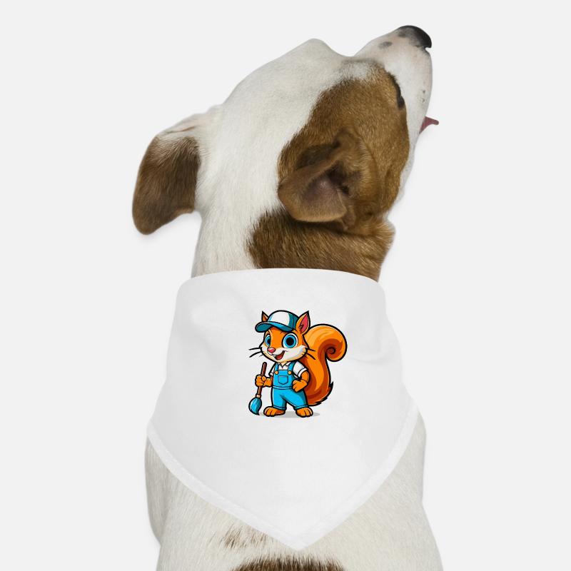 Eichhoernchen Painter Dog Bandana