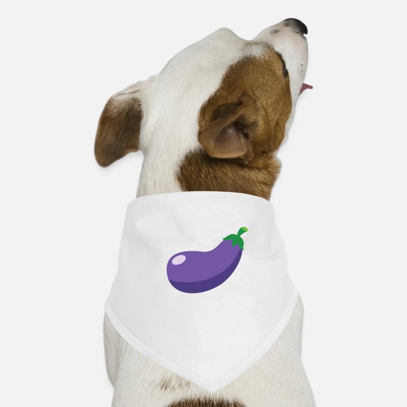 Eggplant Dog Bandana