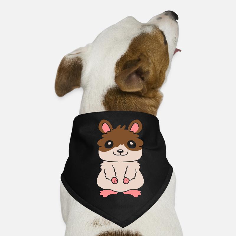 Mignon cher petit hamster Bandana pour chien