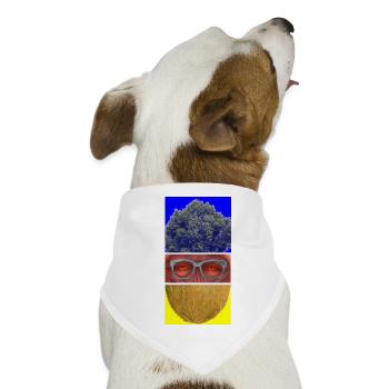 PAVIAN - Hunde-Bandana - Weiß - Vorne