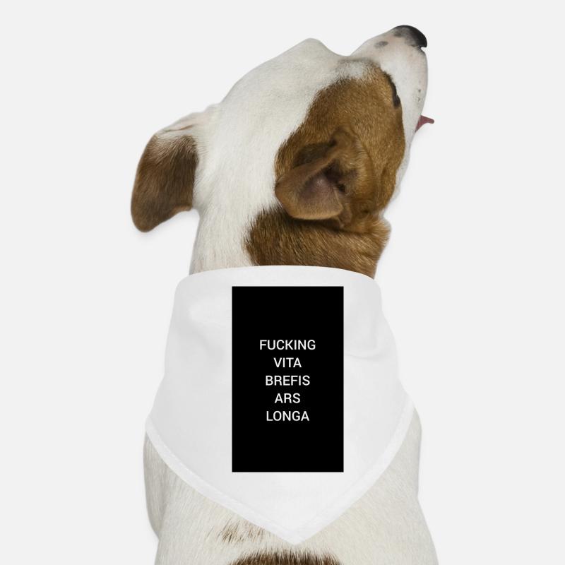 Fuckingvitabrefisarslonga Bandana pour chien