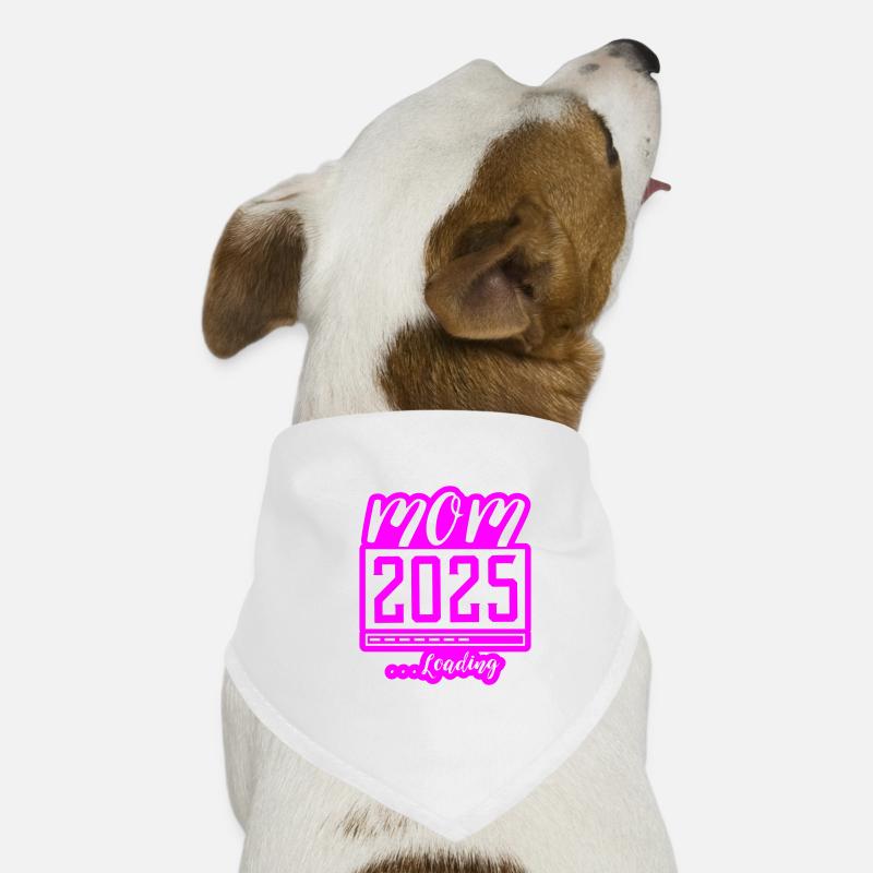 Mom 2025 Loading Mom Pregnancy Dog Bandana
