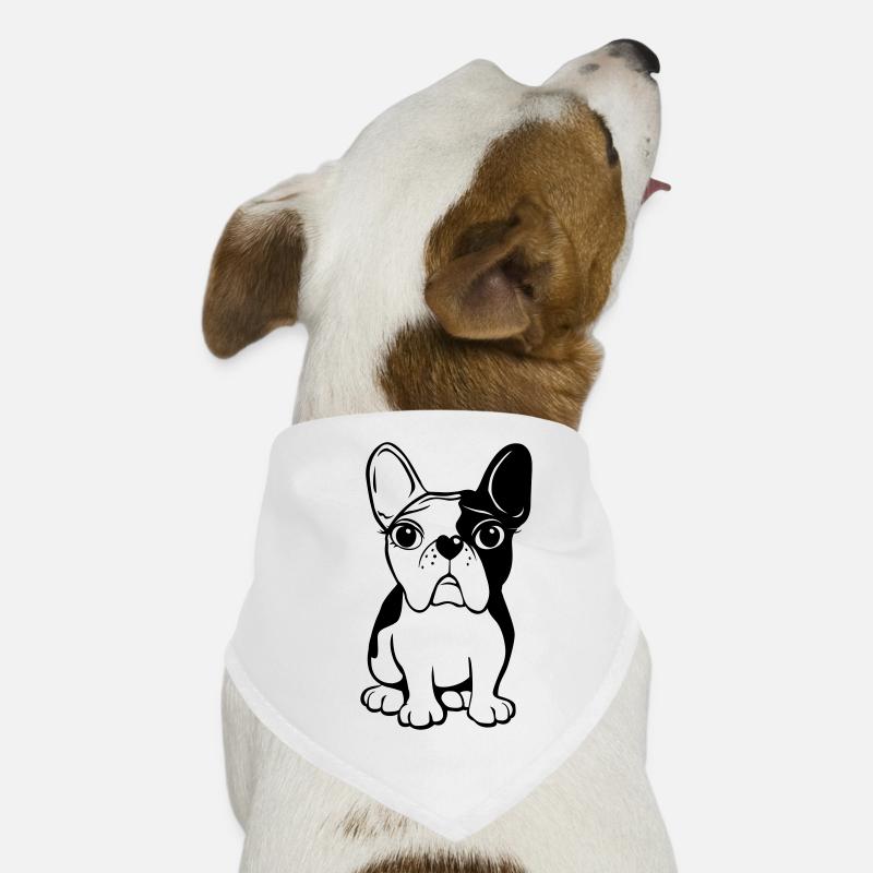 Bulldoggen Dame Hunde-Bandana