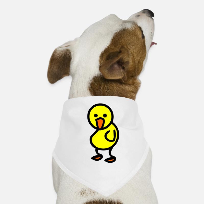 Vogel guckt. Hunde-Bandana