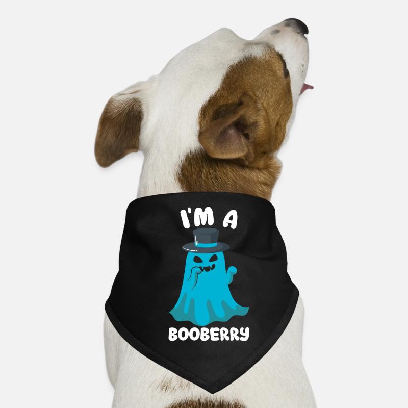 Halloween Geist Spruch Hunde-Bandana