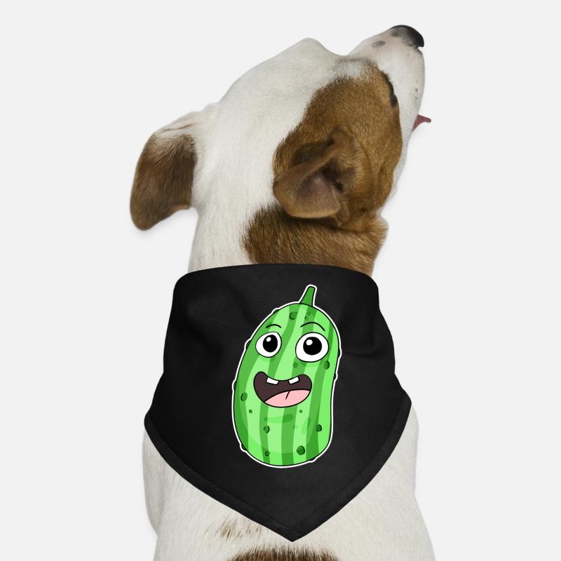 Motif concombre Bandana pour chien