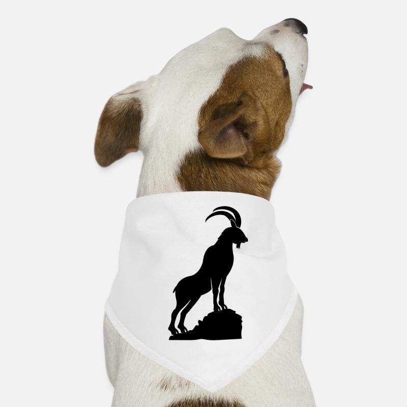 steinbock 2 Hunde-Bandana