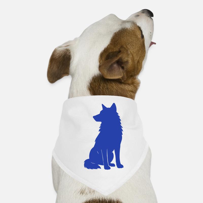 wolf Hunde-Bandana