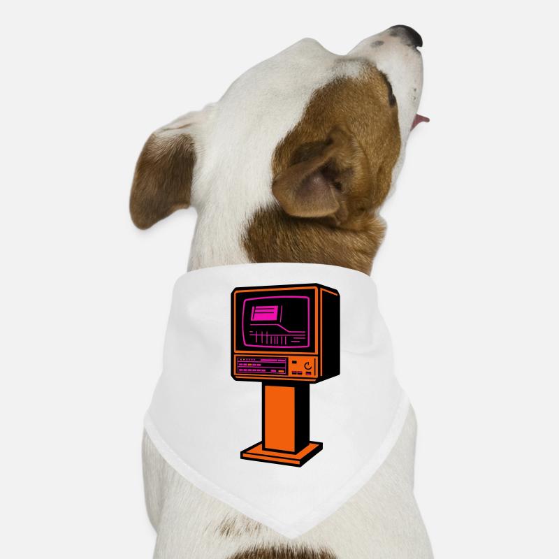 Rétro Future TV Bandana pour chien