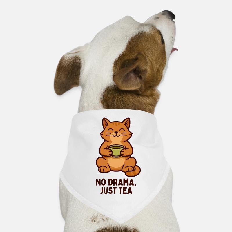 Katzentee: Ruhe statt Drama Hunde-Bandana